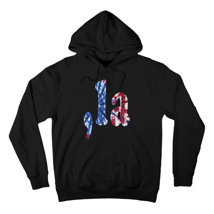 Comma La Vote Kamala Harris For President 2024 Tall Hoodie