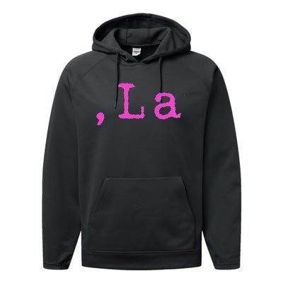 Comma +  La Vote Kamala Harris For President 2024 Election Performance Fleece Hoodie