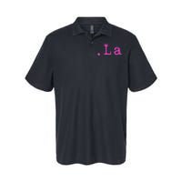 Comma +  La Vote Kamala Harris For President 2024 Election Softstyle Adult Sport Polo