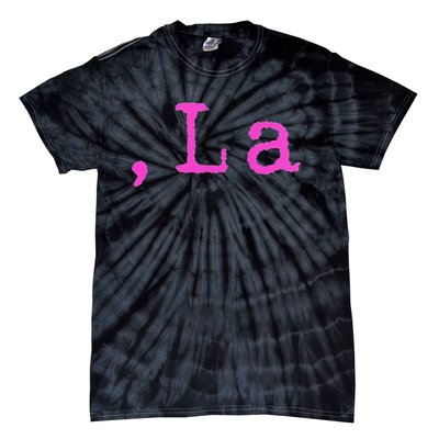 Comma +  La Vote Kamala Harris For President 2024 Election Tie-Dye T-Shirt