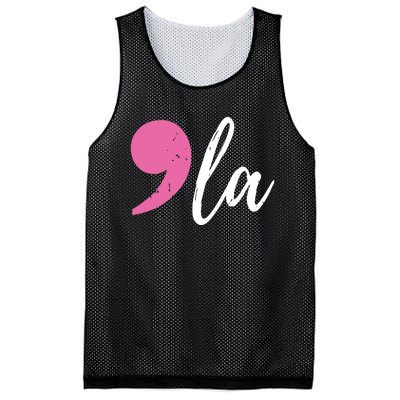 Comma La Vote Kamala Harris For President 2024 Election Mesh Reversible Basketball Jersey Tank