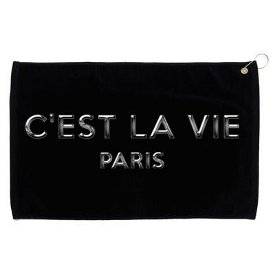 C'est La Vie Paris Lover Gift Grommeted Golf Towel