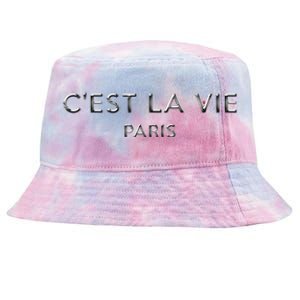 C'est La Vie Paris Lover Gift Tie-Dyed Bucket Hat