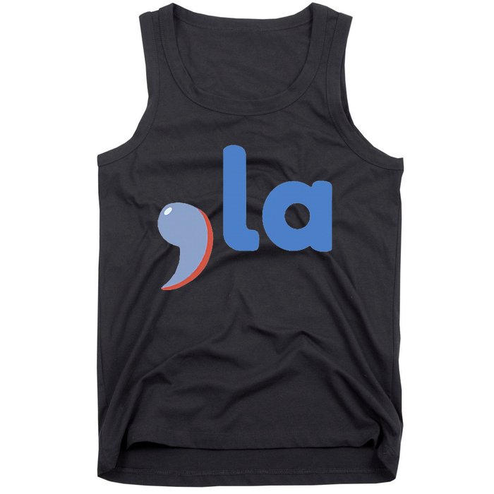 Comma + La Vote Kamala Harris For President 2024 Election Tank Top