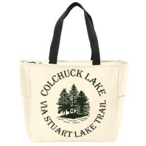 Colchuck Lake Via Stuart Lake Trail Zip Tote Bag