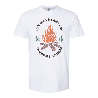 Camping Life Was Meant For Campfire Stories Softstyle® CVC T-Shirt