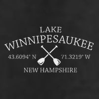 Classic Lake Winnipesaukee 7 Panel Mesh Trucker Snapback Hat