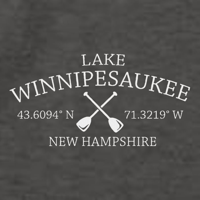 Classic Lake Winnipesaukee Vector Backpack