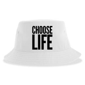 CHOOSE LIFE WHAM Replica RIP George Michael Sustainable Bucket Hat