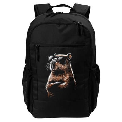 Capybara Lover With Sunglasses Daily Commute Backpack