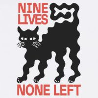 Cat Lovers Will Relate To Nine Lives None Left Humor 15oz Campfire Ceramic Mug