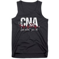 CNA Love What You Do Certified Nursing Assistant Nurse Tank Top