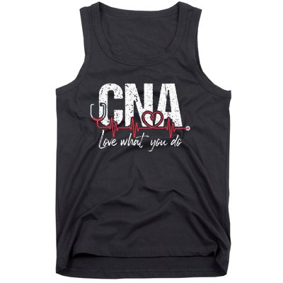 CNA Love What You Do Certified Nursing Assistant Nurse Tank Top