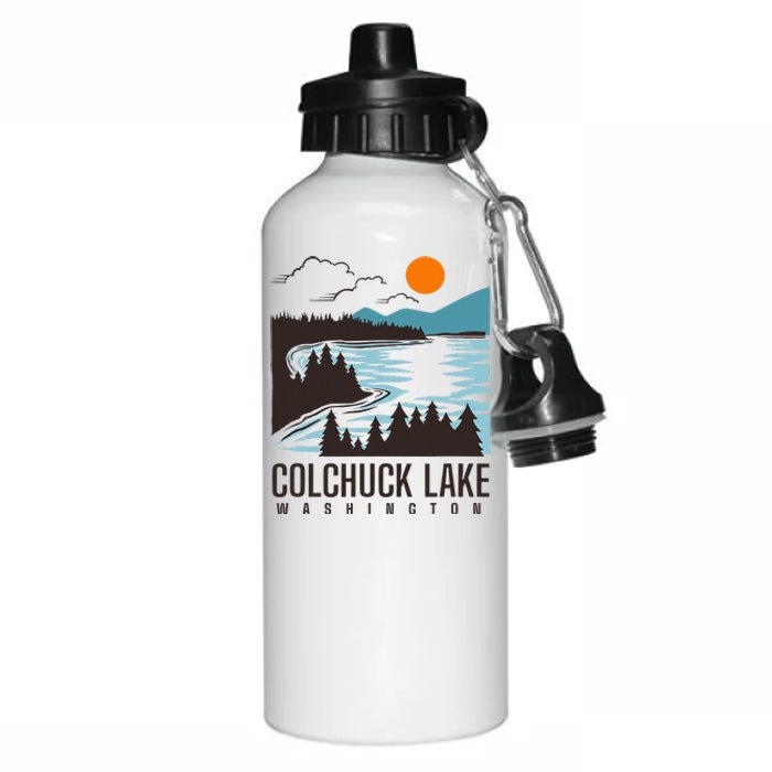 Colchuck Lake Washington Aluminum Water Bottle