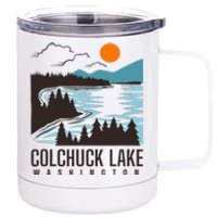 Colchuck Lake Washington 12 oz Stainless Steel Tumbler Cup