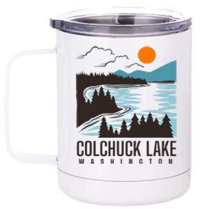 Colchuck Lake Washington 12 oz Stainless Steel Tumbler Cup