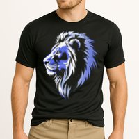 Cool Lion With Blue Eyes Lions Performance Shirt