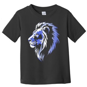 Cool Lion With Blue Eyes Lions Toddler T-Shirt