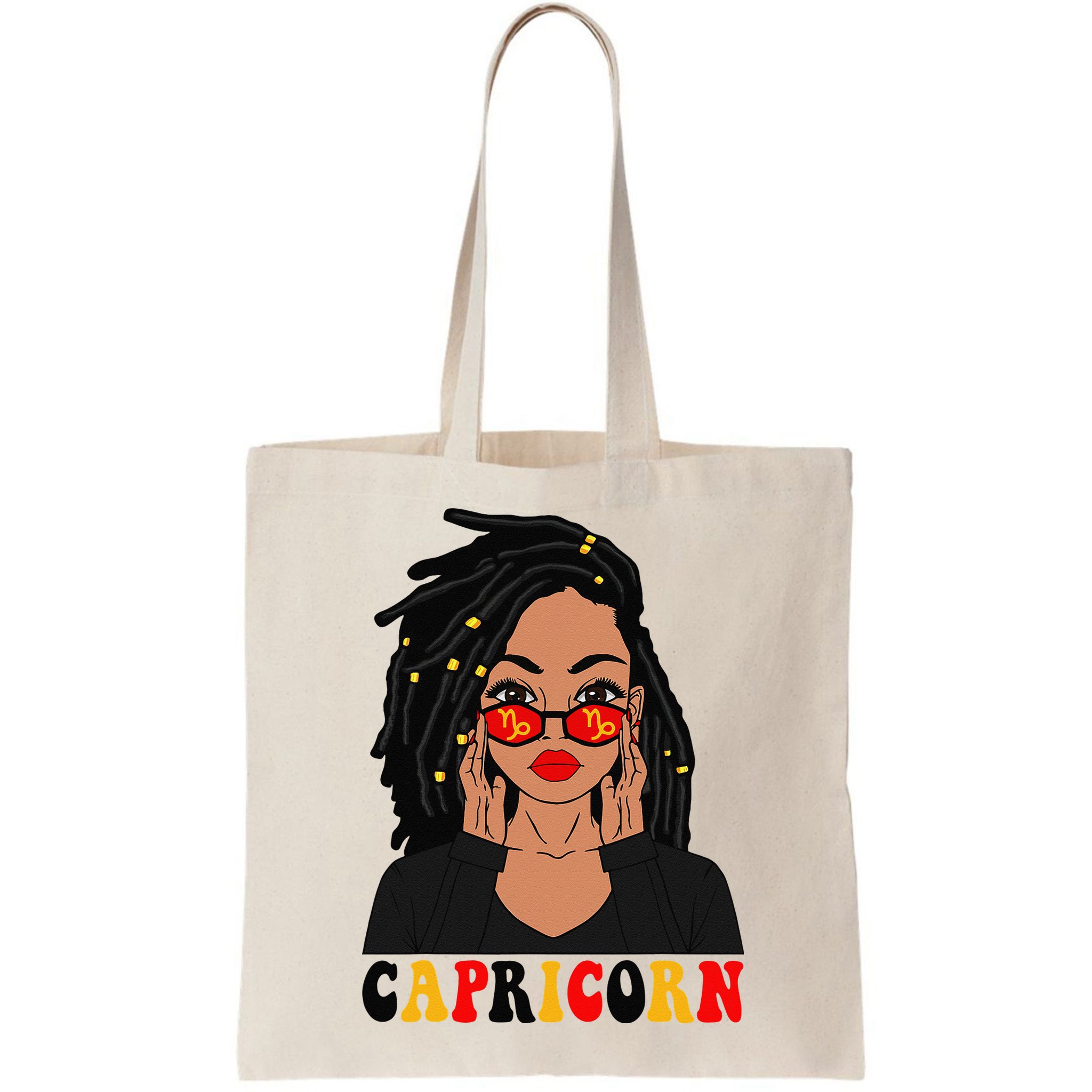 Capricorn Loc'd Woman Zodiac Signs Birthday Bag