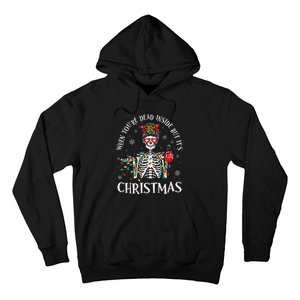 Christmas Lights When YouRe Dead Inside But ItS Christmas Hoodie