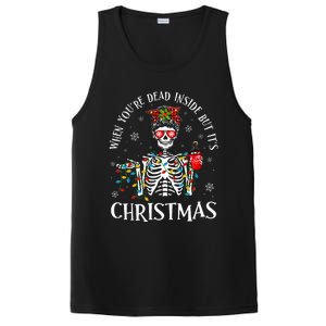 Christmas Lights When YouRe Dead Inside But ItS Christmas PosiCharge Competitor Tank