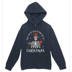 Christmas Lights When YouRe Dead Inside But ItS Christmas Urban Pullover Hoodie