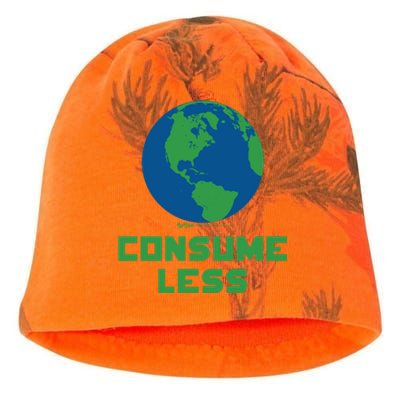 Consume Less World Earth Day Environtal Great Gift Kati - Camo Knit Beanie