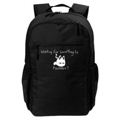 Cat Lover Waiting For Something To Happen Omori Cat Inspired Daily Commute Backpack