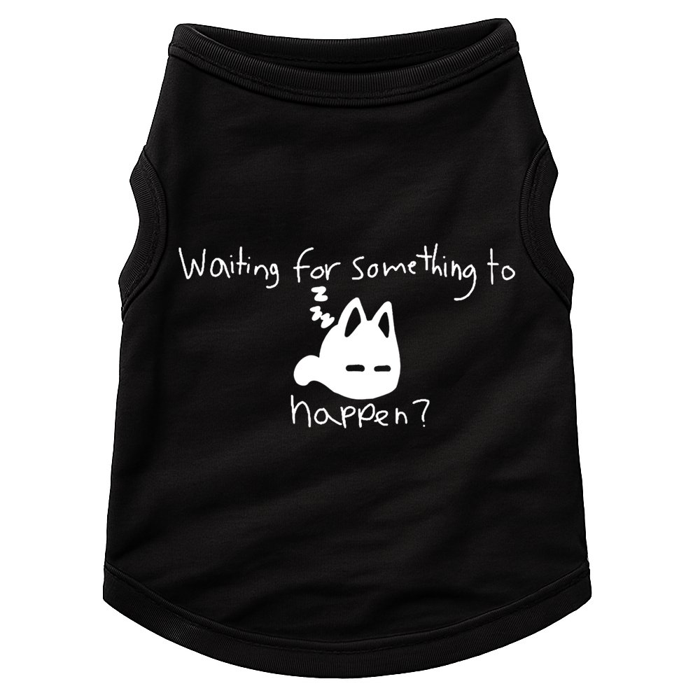 Cat Lover Waiting For Something To Happen Omori Cat Inspired Doggie Tank