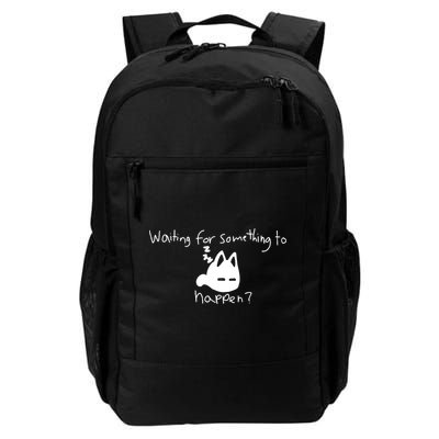 Cat Lover Waiting For Something To Happen Omori Cat Inspired Backpack
