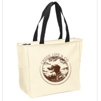Creek Life With K.E.L.C.E Zip Tote Bag