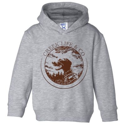 Creek Life With K.E.L.C.E Toddler Hoodie