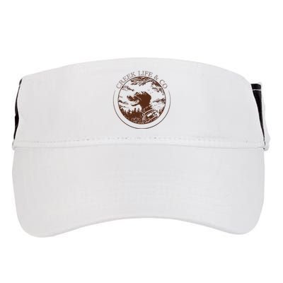 Creek Life With K.E.L.C.E Adult Drive Performance Visor