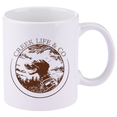 Creek Life With K.E.L.C.E 11oz C Handle Ceramic Mug