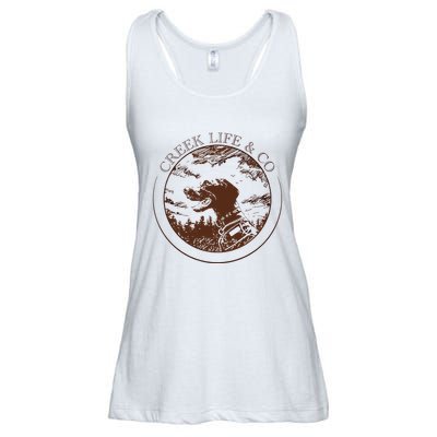 Creek Life With K.E.L.C.E Ladies Essential Flowy Tank