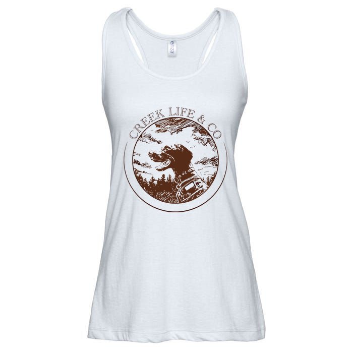 Creek Life With K.E.L.C.E Ladies Essential Flowy Tank