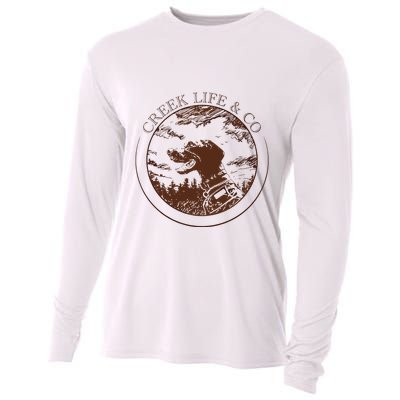 Creek Life With K.E.L.C.E Cooling Performance Long Sleeve Crew