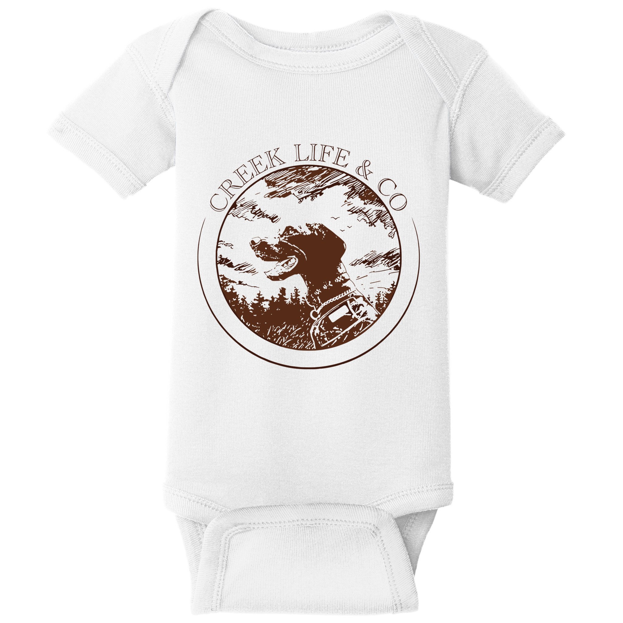 Creek Life With K.E.L.C.E Baby Bodysuit