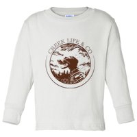 Creek Life With K.E.L.C.E Toddler Long Sleeve Shirt
