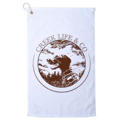 Creek Life With K.E.L.C.E Golf Towel