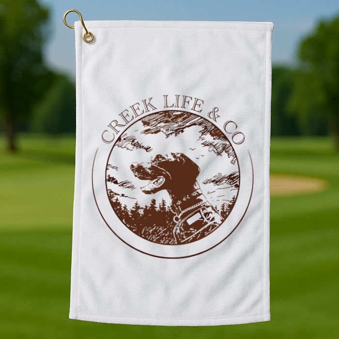 Creek Life With K.E.L.C.E Golf Towel