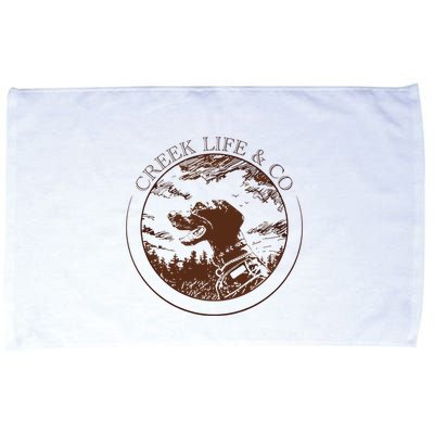 Creek Life With K.E.L.C.E Microfiber Hand Towel