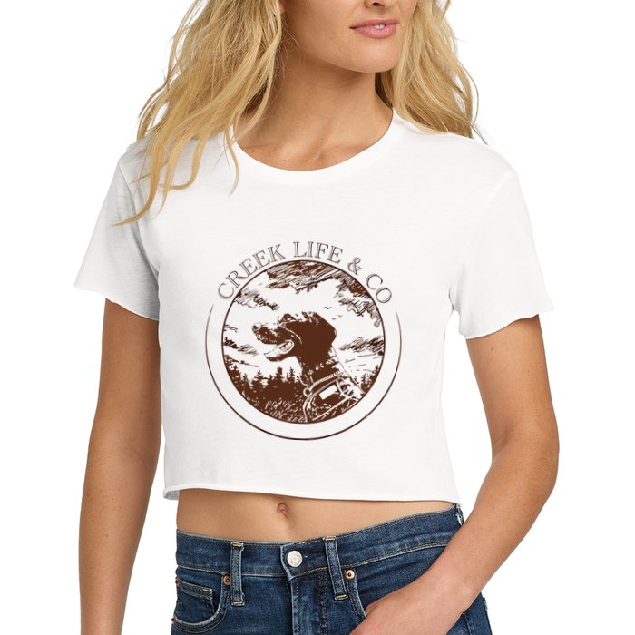 Creek Life With K.E.L.C.E Crop Top