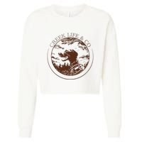 Creek Life With K.E.L.C.E Cropped Pullover Crew