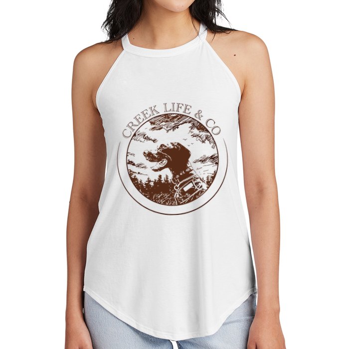 Creek Life With K.E.L.C.E Women's Perfect Tri Rocker Tank