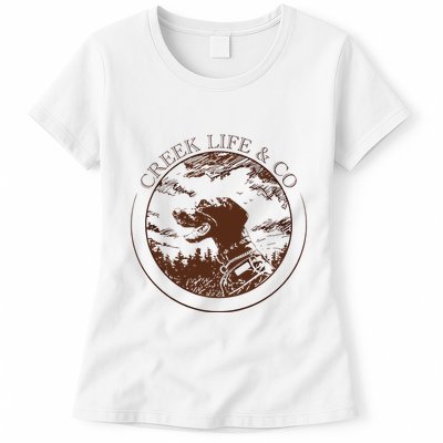 Creek Life With K.E.L.C.E Womens T-Shirt