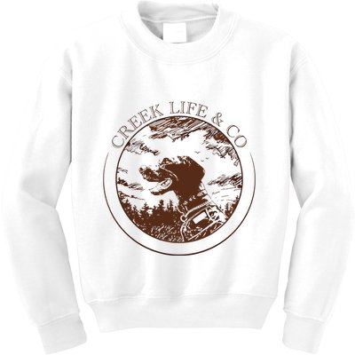 Creek Life With K.E.L.C.E Kids Sweatshirt