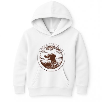 Creek Life With K.E.L.C.E Kids Hoodie