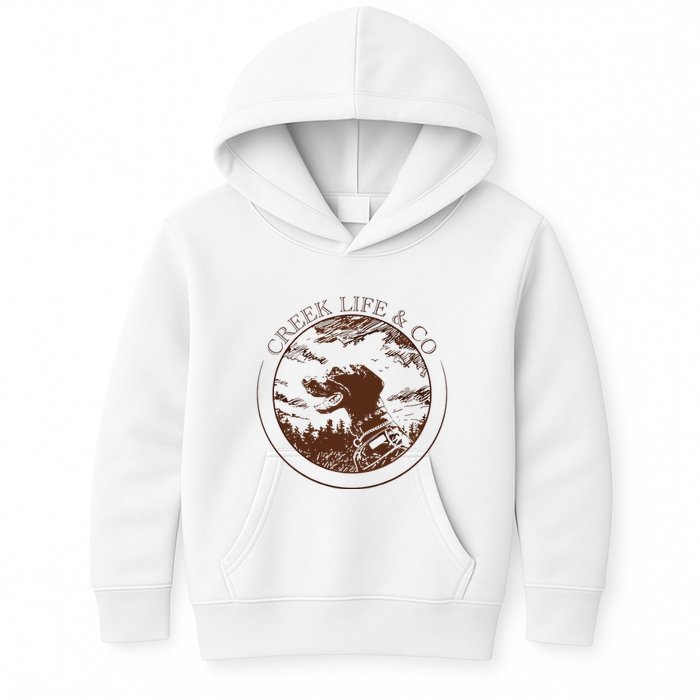 Creek Life With K.E.L.C.E Kids Hoodie