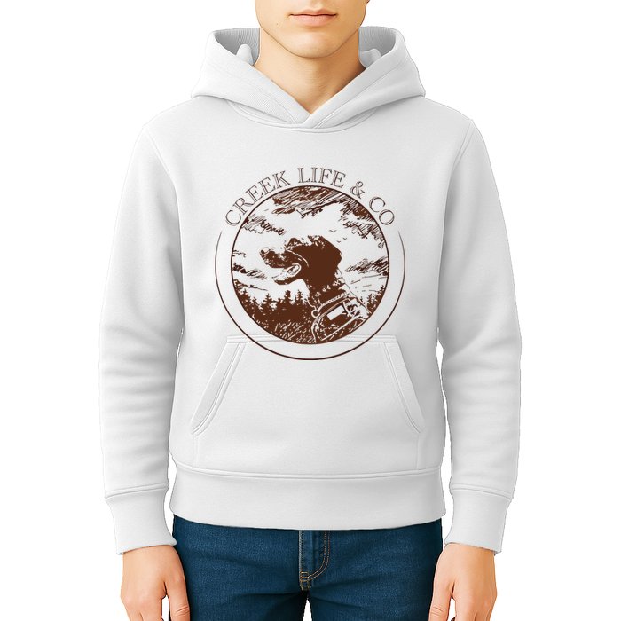 Creek Life With K.E.L.C.E Kids Hoodie